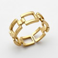 Gold Belt Ring - One Size