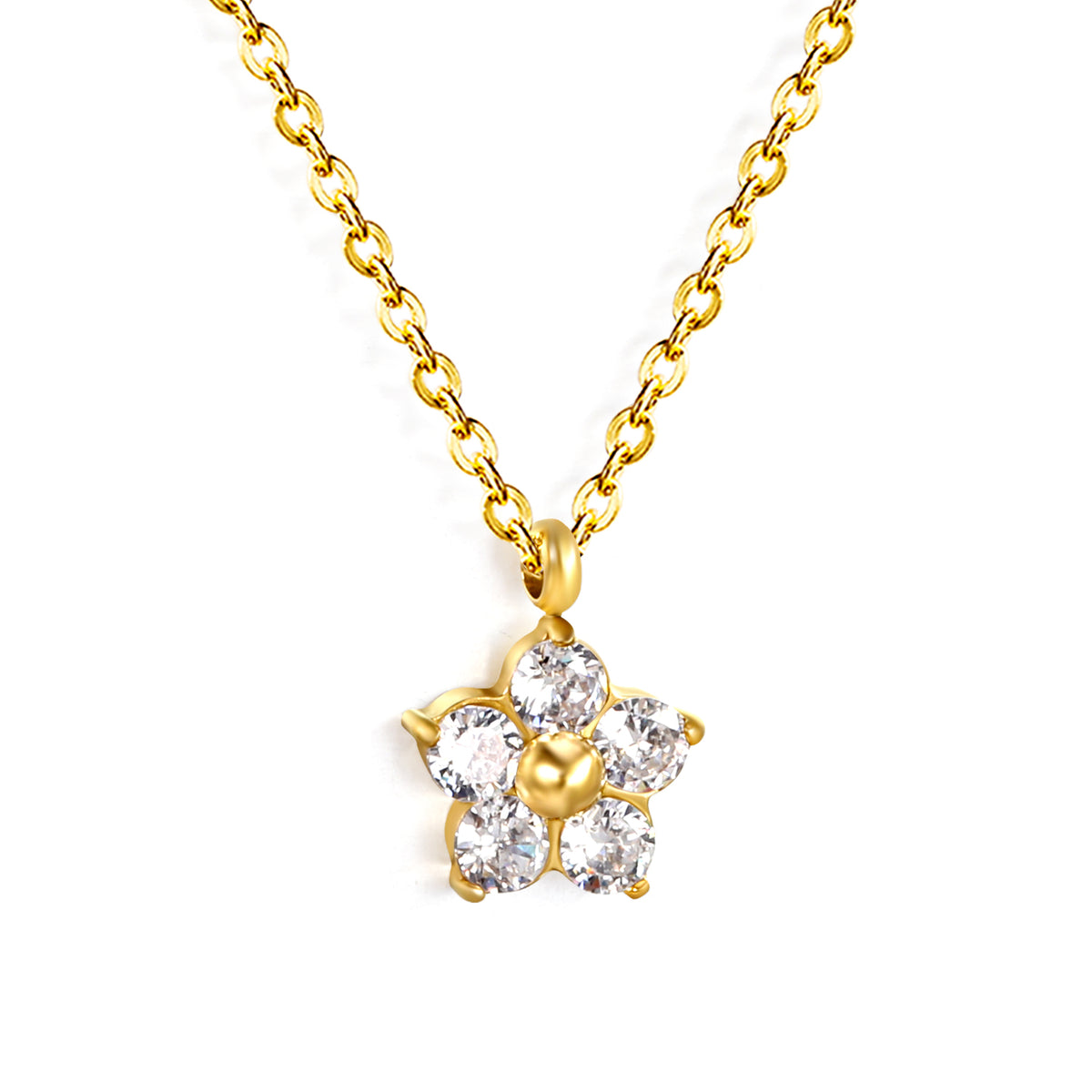 FORGETMENOT Necklace - WHITE