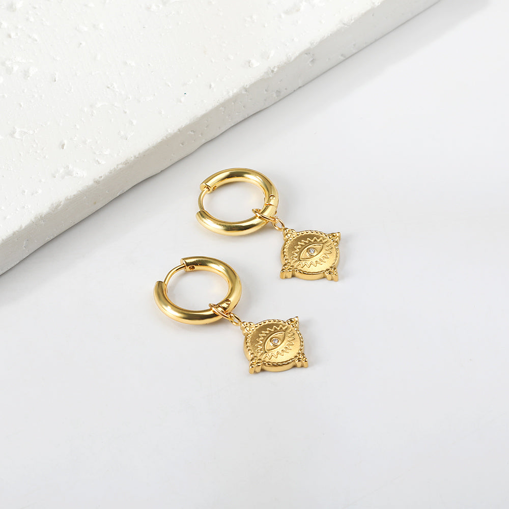 THE EYE Earring /Huggies - Charm