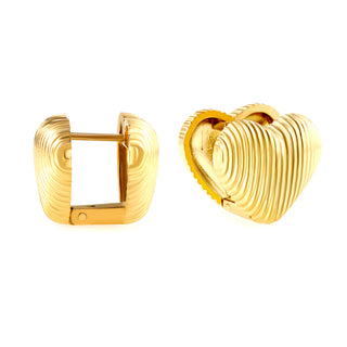 FULLHEART Earring /Huggies Doubleside