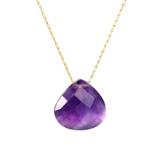 AMETHYST DROP Necklace