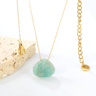 AQUAMARINE DROP Necklace