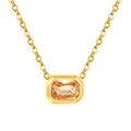 DIAMOMND BOX Necklace - HONEY