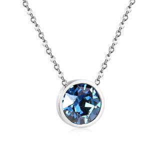 TIMELESS Necklace - DARK BLUE