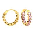 ETERNITY Earring / Hoops PURPLE