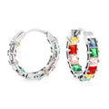 ETERNITY RAINBOW Earring / Hoops  Silver