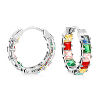 ETERNITY RAINBOW Earring / Hoops  Silver
