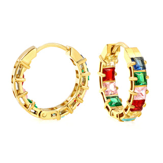 ETERNITY RAINBOW Earring / Hoops Gold