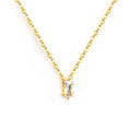 MINI GEM Necklace - WHITE