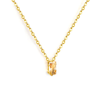 MINI GEM Necklace - HONEY