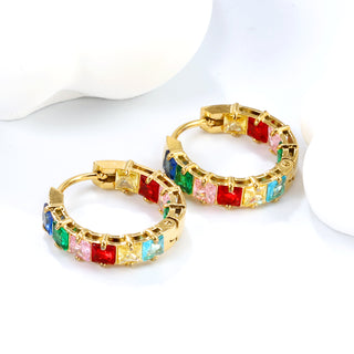ETERNITY RAINBOW Earring / Hoops Gold