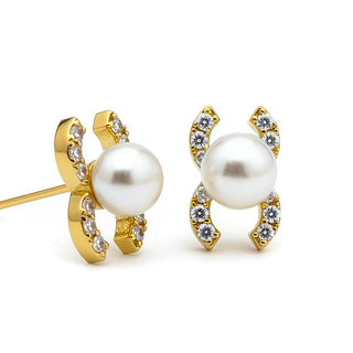 CHANEL PEARL Studs