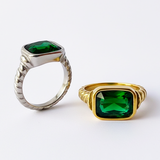 Taylor Ring Greenstone