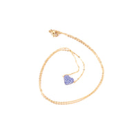 HEART SPARK Necklace  - BLUE