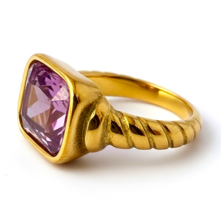 Taylor Ring Amethyst Blush