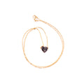 HEART SPARK Necklace - BLACK