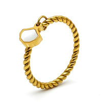SEA CHARMS Ring - White Shell