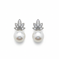 PEARL LEAF studs