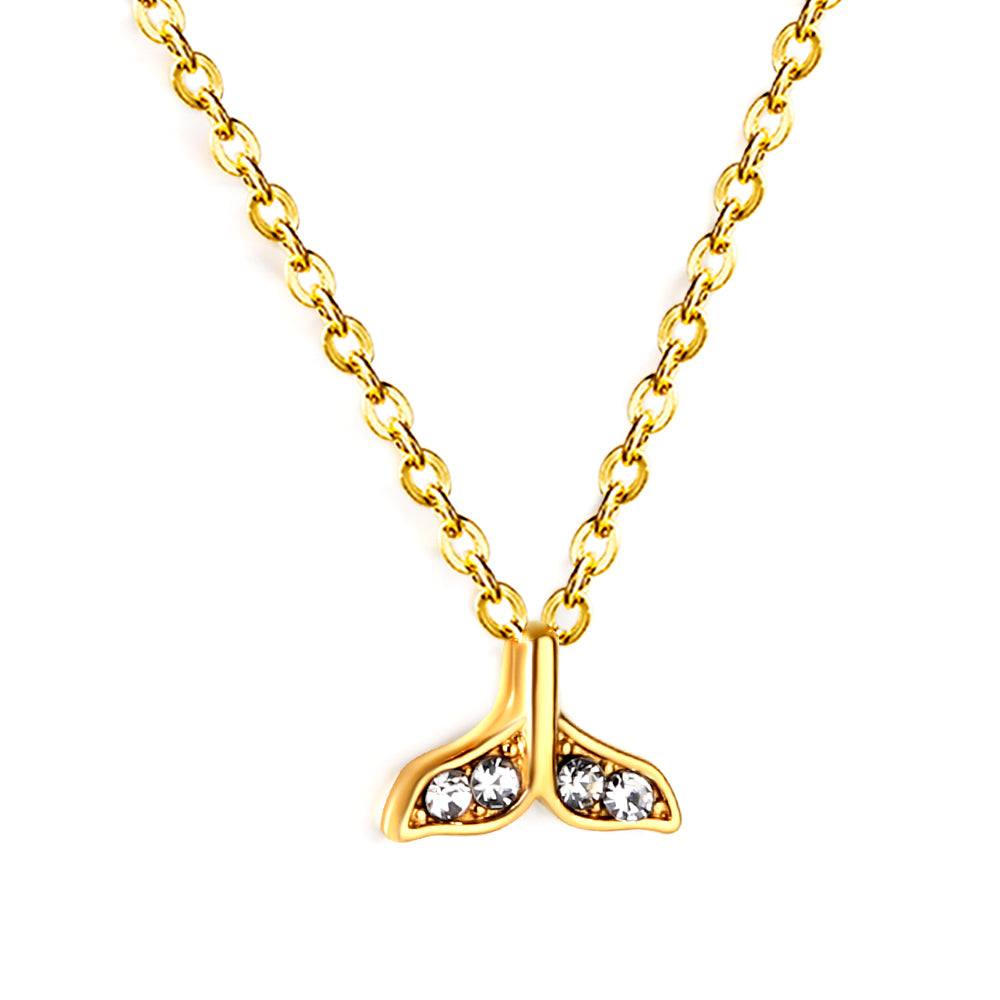 MINI WHALE TALE Necklace