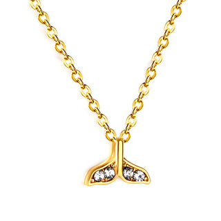 MINI WHALE TALE Necklace