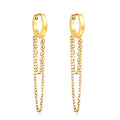 CHAINS Earring /Huggies