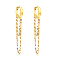 CHAINS Earring /Huggies