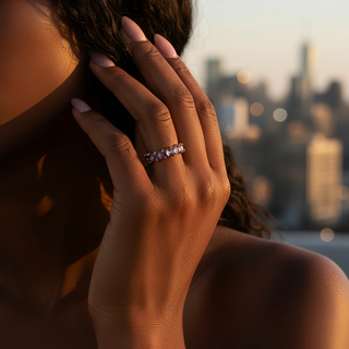 ETERNITY PURPLE Ring