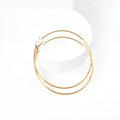 LARGE Earring / Hoop BOA Gold
