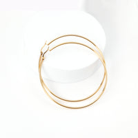 LARGE Earring / Hoop BOA Gold