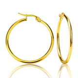 LARGE Earring / Hoop BOA Gold